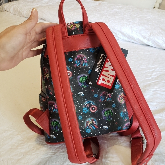 NEW LOUNGEFLY-MARVEL-AVENGERS-TATTOO MINNI BACKPACK main image 6
